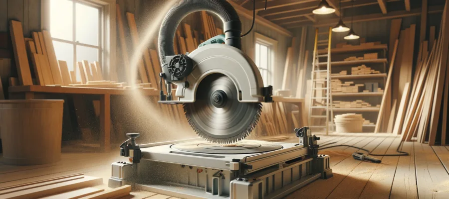 Absaugung und Staubschutz fuer Kreissaege kaufen: Effizienz und Anschlussmoeglichkeiten