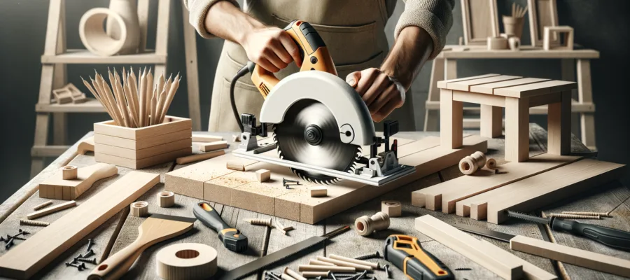 Kreissaege DIY-Projekte fuer Anfaenger: Einfache Moebel und Deko selber bauen