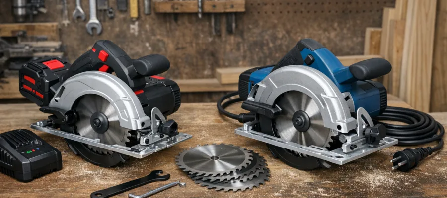 Akku-Kreissaege vs. Netz-Kreissaege: Kaufentscheidung und Vorteile
