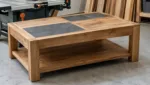 Kreissaege DIY: Couchtisch mit eingelassenen Platten herstellen